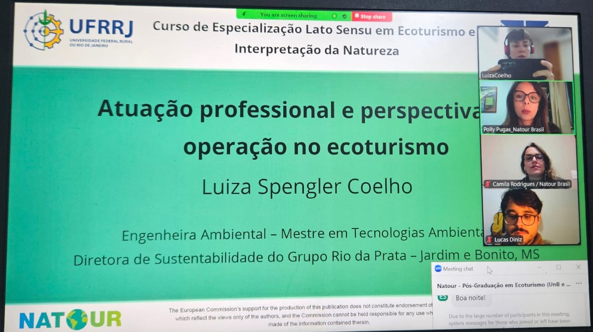 Grupo Rio da Prata compartilha experiências de sustentabilidade e ecoturismo em palestra