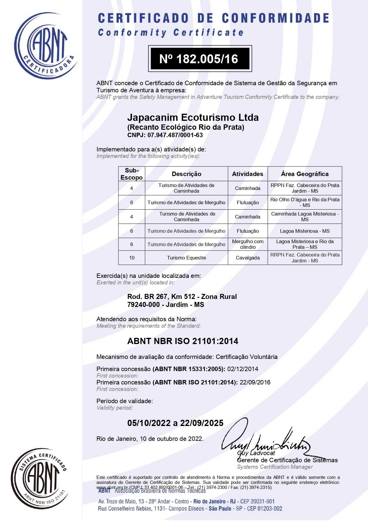 182.005_16 – Certificado 22_09_25 – Renovação com alt. de escopo (1)_page-0001